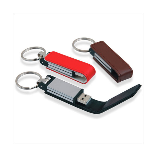 Leather Metal Pen Drive